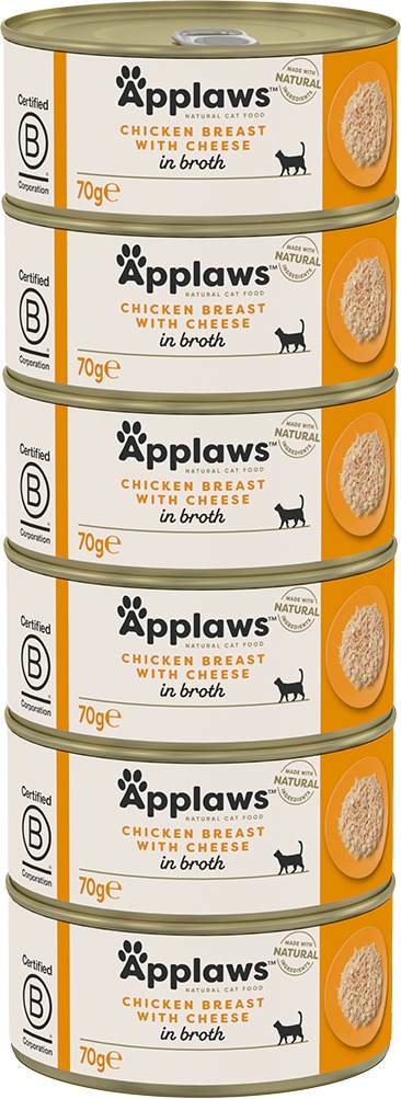Applaws konzerva Kuracie prsia so syrom 6 × 70 g