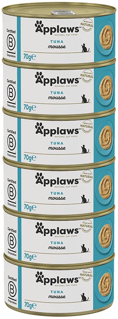 Applaws konzerva Mousse Tuniak 6× 70 g