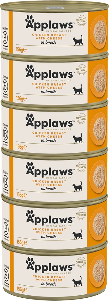 Applaws konzerva Kuracie prsia so syrom 6× 156 g