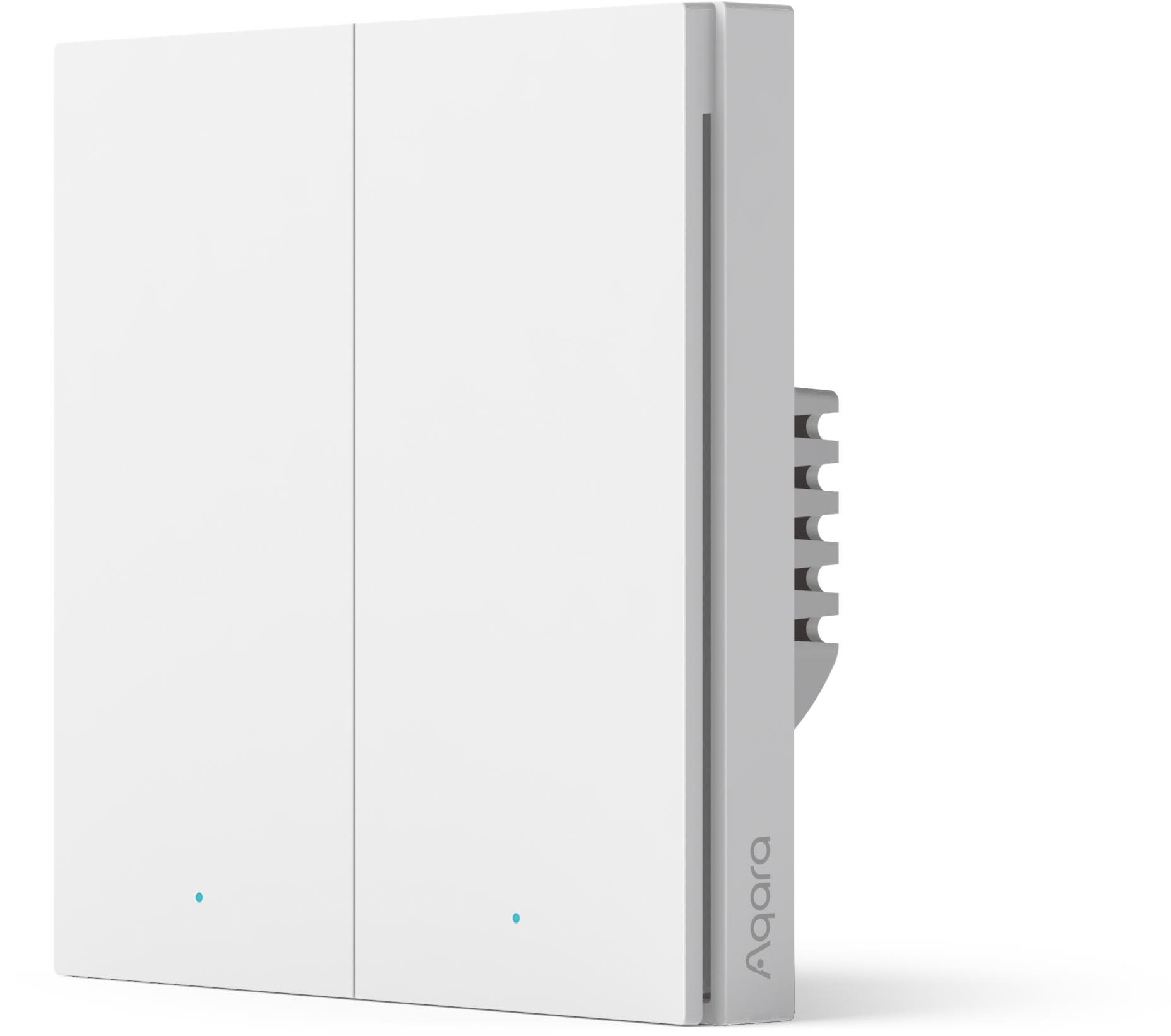 AQARA Smart Wall Switch H1 (With Neutral, Double Rocker)