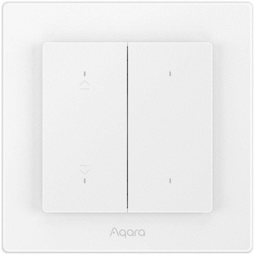 AQARA Shutter Switch H2 EU Kit (DS-K02D) – Zigbee a Thread žalúziový vypínač