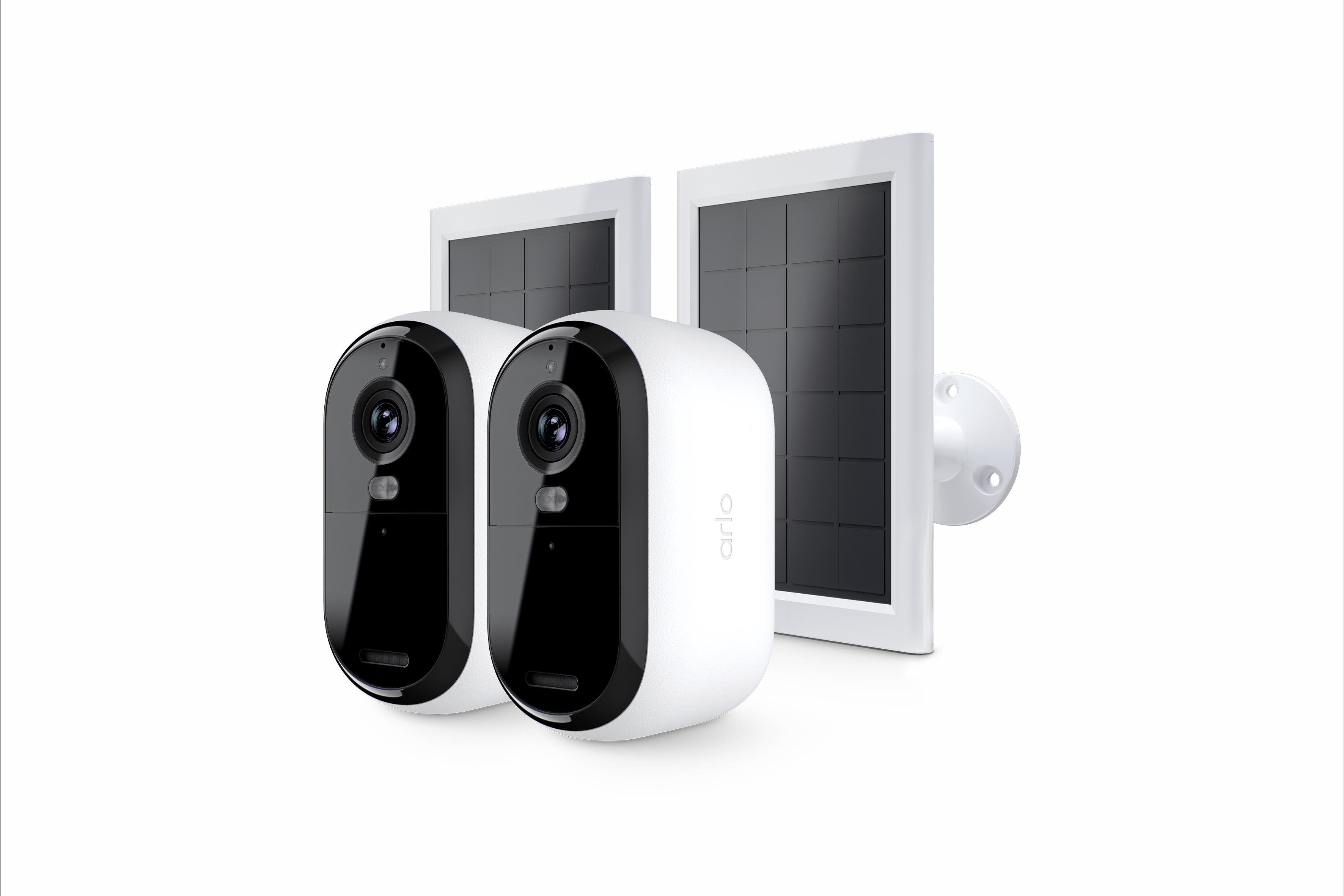 Arlo Essential Gen.2 Bundle 2K Outdoor Security Camera, 2 + 2, biela