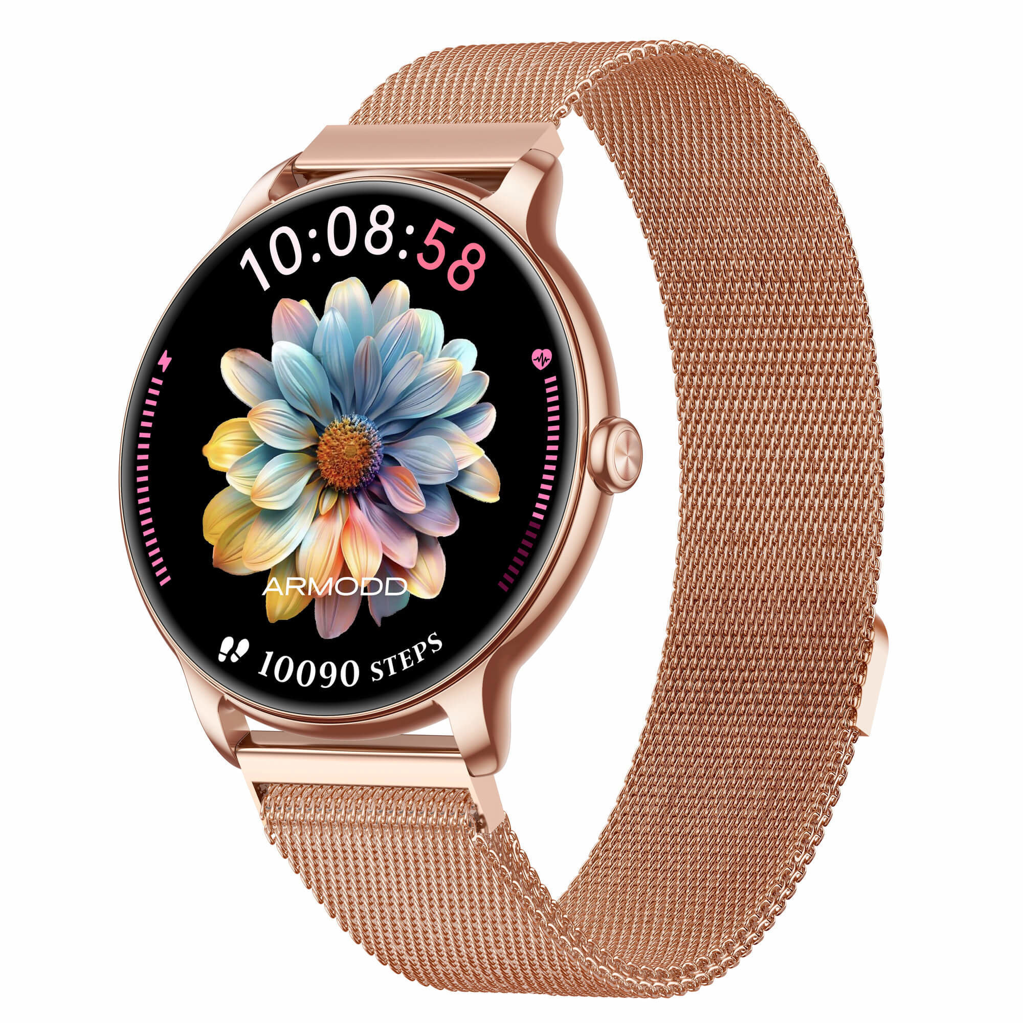 ARMODD Slim rosegold s kovovým remienkom