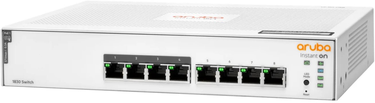 HPE Aruba Instant On 1830 8G 65W Switch