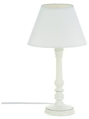 Atmosphera Stolná lampa Leo biela