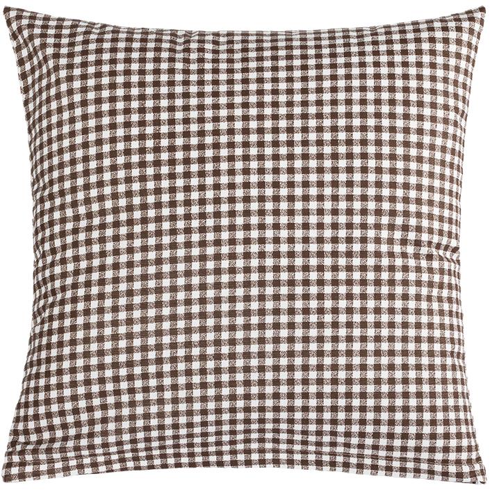 BELLATEX obliečka Berta 45 × 45 cm, 55/608 kostička hnedá