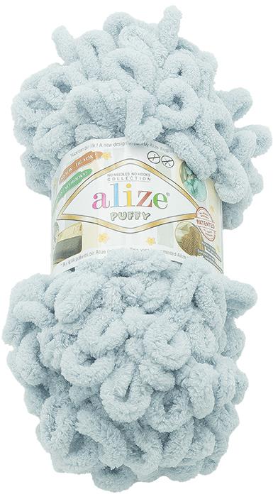 Vlnika Puffy 100 g, 416 svetlo šedá