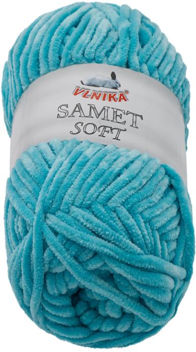 Vlnika Zamat Soft 100 g, 253 tyrkysová