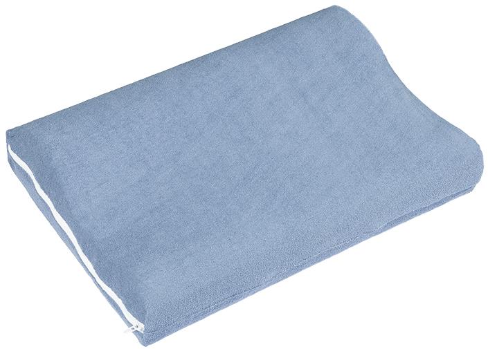 BELLATEX obliečka na anatomický vankúš froté, 45 × 30 cm, 044 modro-sivá