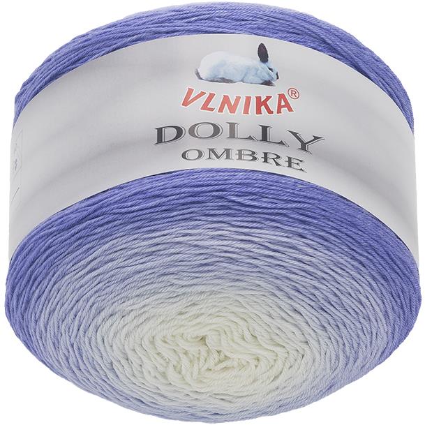 VLNIKA Dolly Ombre 250 g, 303 fialová