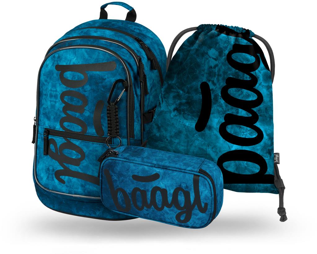 BAAGL 3 SADA Core Ocean: batoh, peračník, vrecko