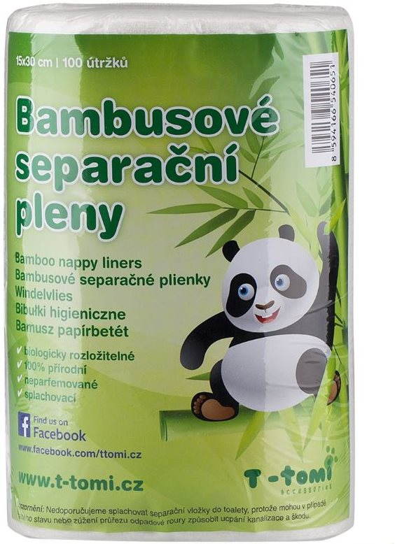 T-tomi Bambusové separačné plienky