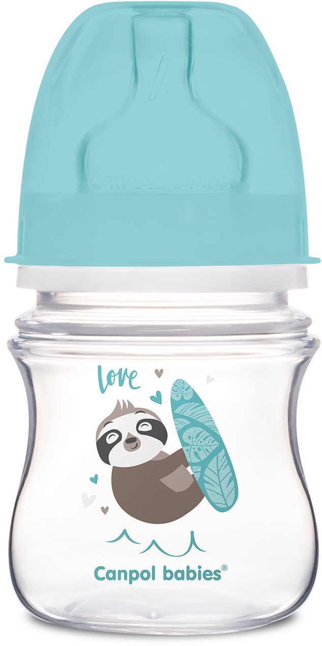 Canpol babies EXOTIC ANIMALS 120 ml modrá