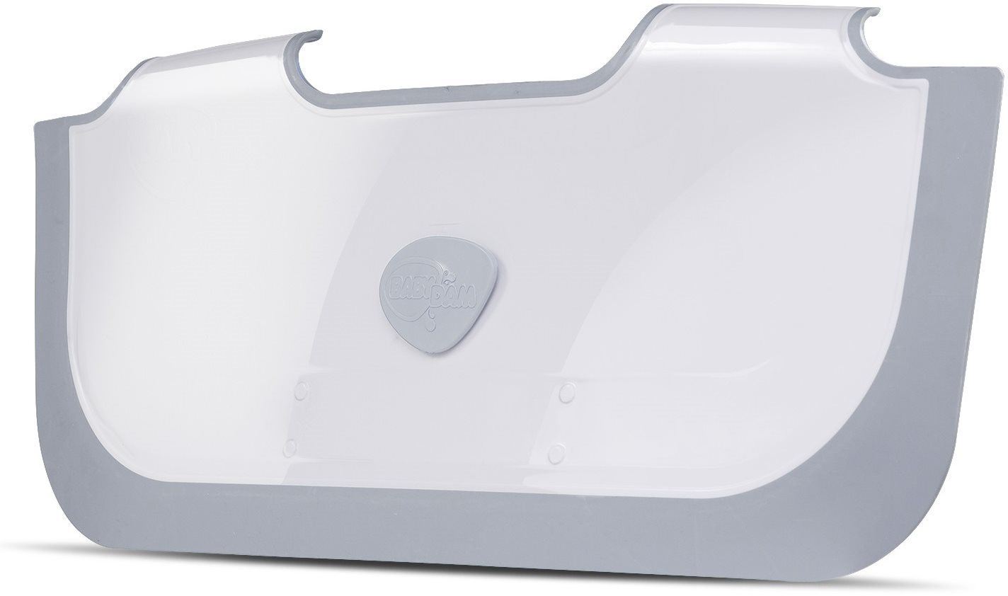 BabyDAM Priehradka do vane, sivá