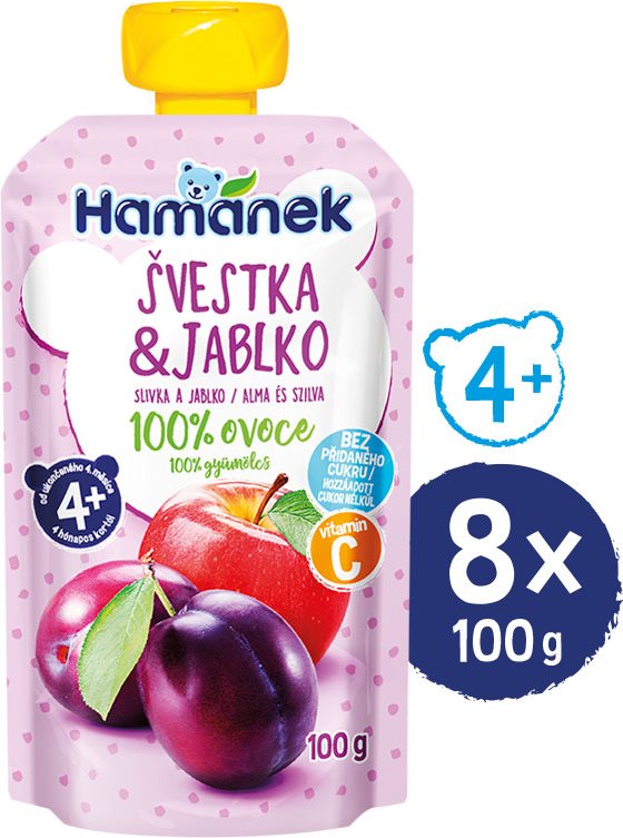 HAMÁNEK Slivka 8× 100 g