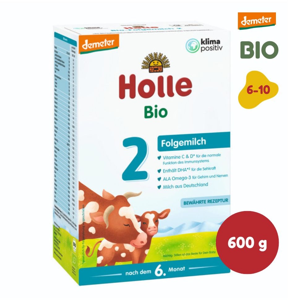 HOLLE BIO Detská mliečna výživa 2 - 1× 600 g