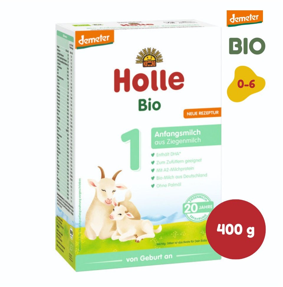 HOLLE BIO Detská mliečna výživa na báze kozieho mlieka 1 - 1× 400 g