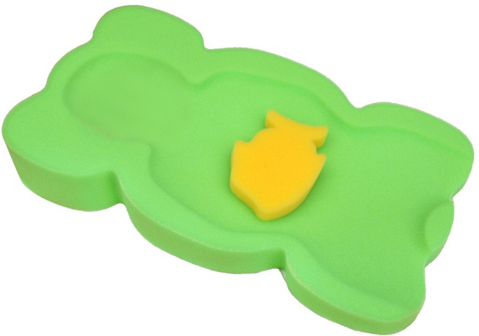 TEGA Baby Penové ležadlo UNI KOLOR – zelené