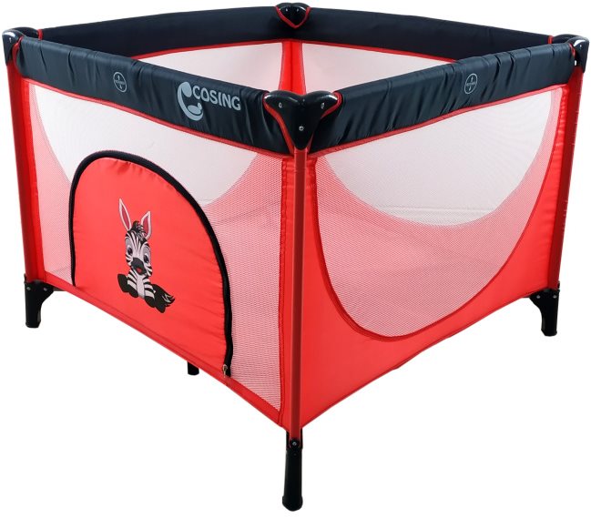 COSING Cestovná ohrádka EMA – Zebra Red
