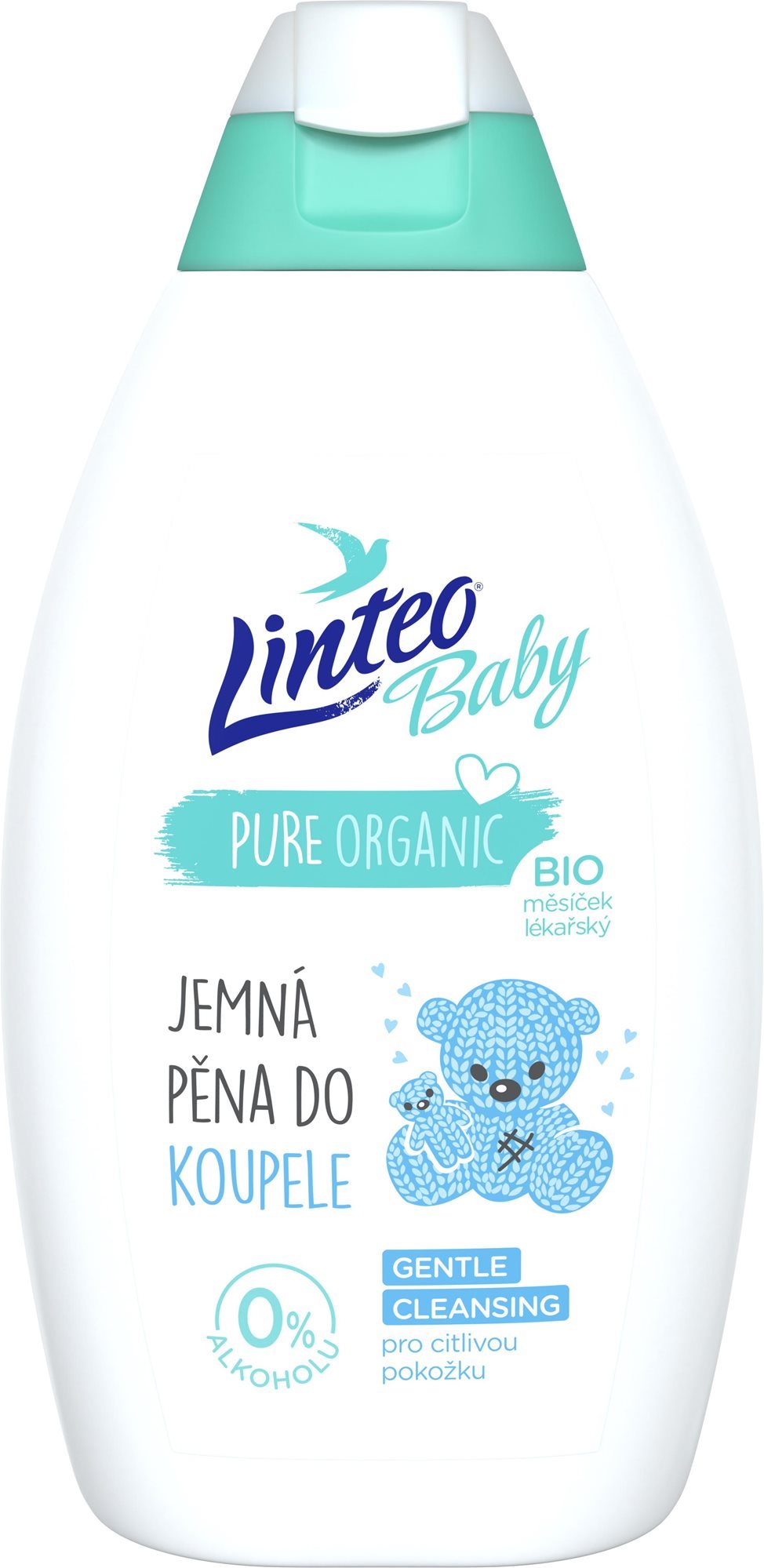LINTEO BABY Detská pena do kúpeľa 425 ml