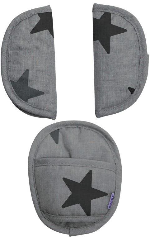 Dooky chránič pásov Universal Pads Grey Stars