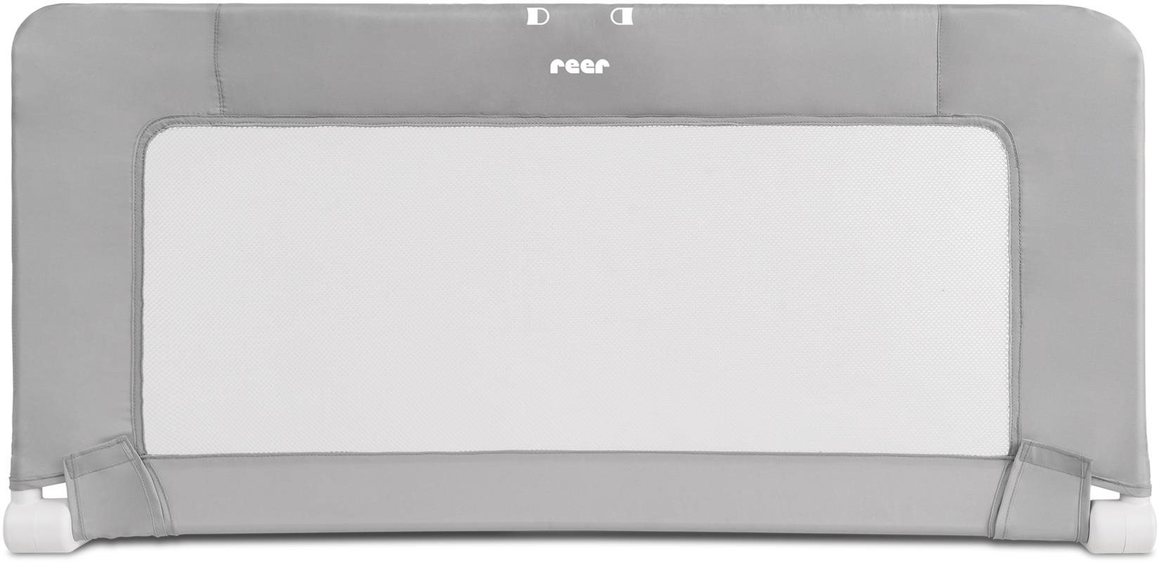 REER Zábrana na posteľ 100 cm grey/white