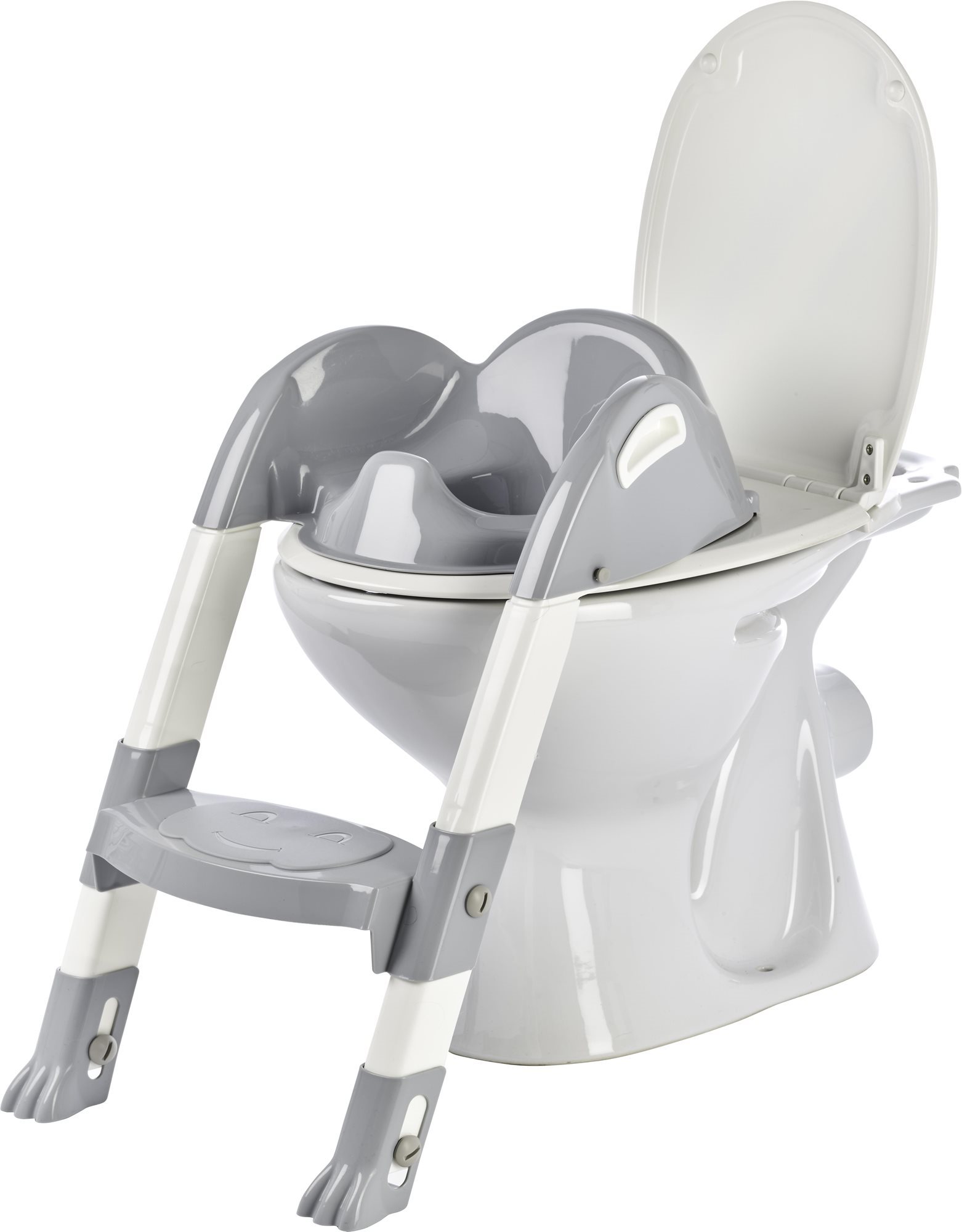 THERMOBABY Stolička na WC Kiddyloo Grey Charm