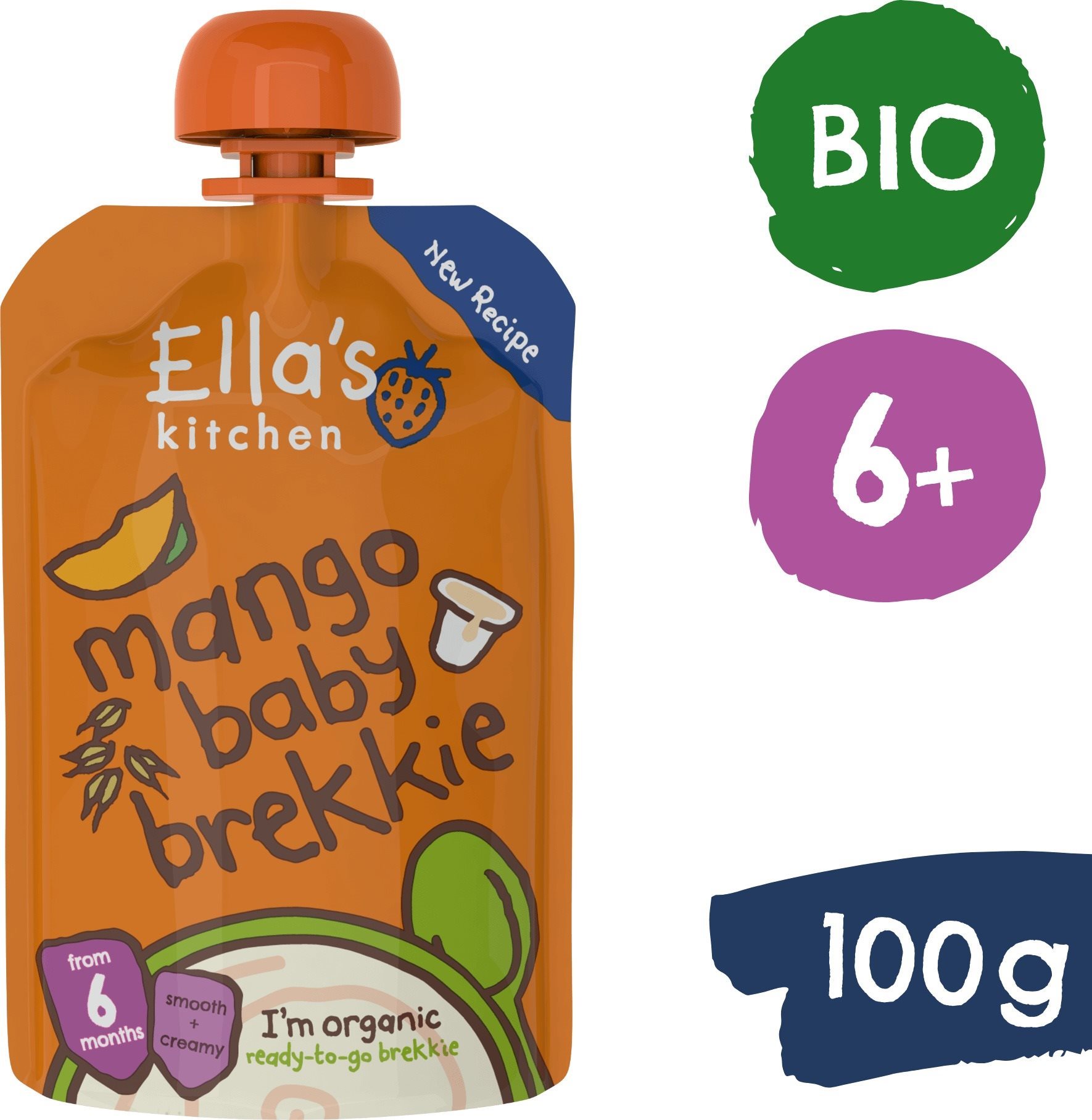 Ella's Kitchen BIO Raňajky mango a jogurt 100 g
