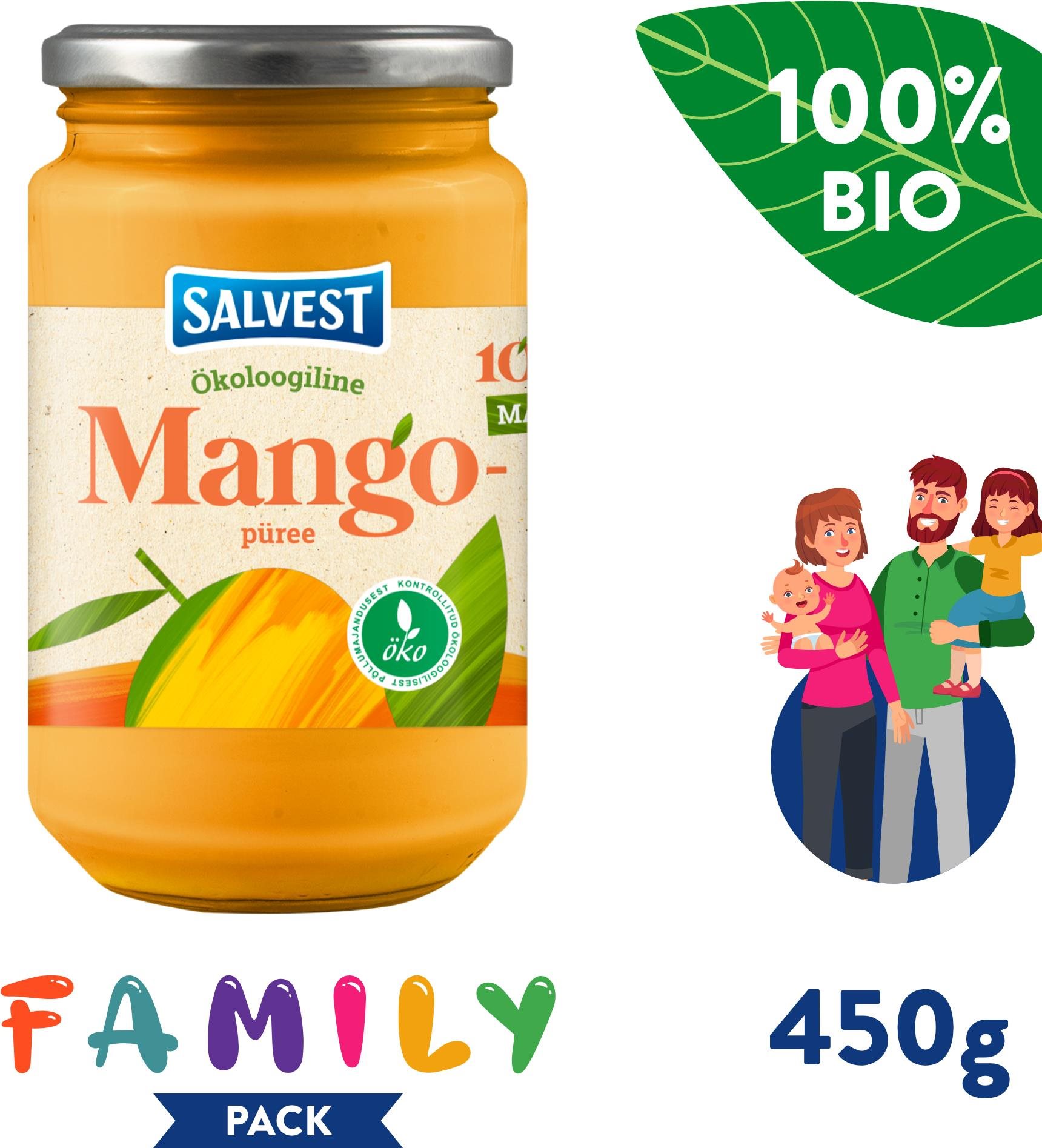 SALVEST Family BIO Mango 100 % (450 g)
