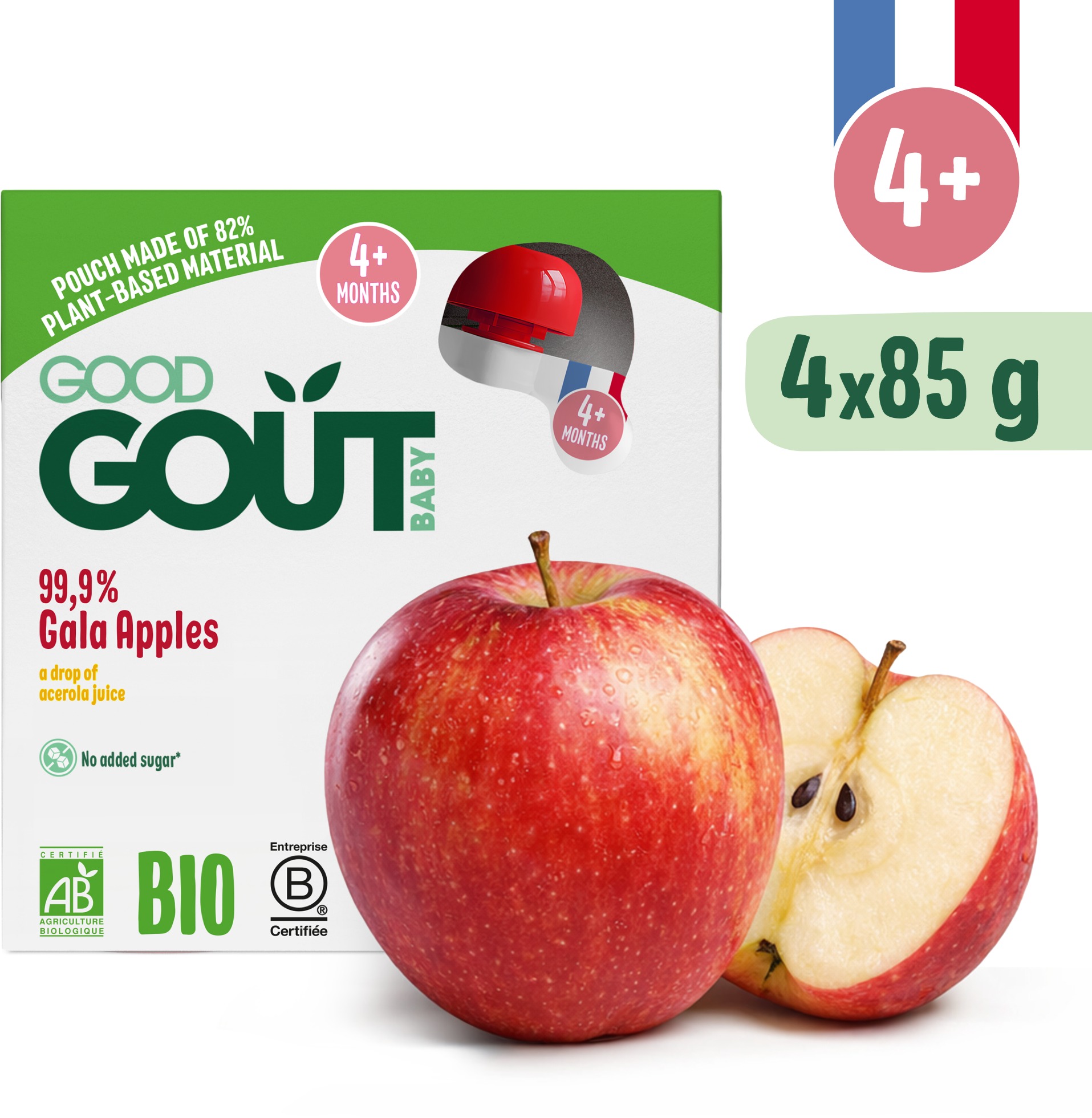 Good Gout BIO Jablko (4× 85 g)