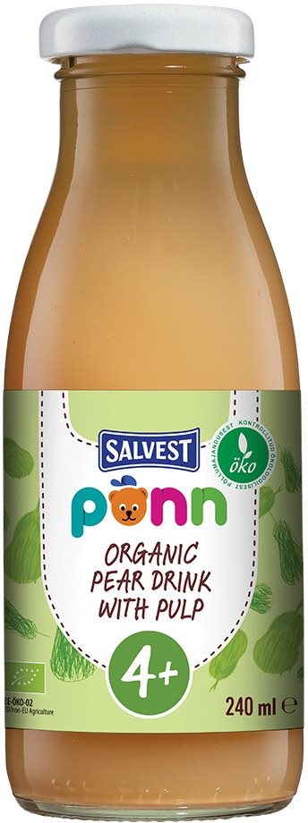 SALVEST Ponn BIO Hrušková šťava s dužinou (240 ml)