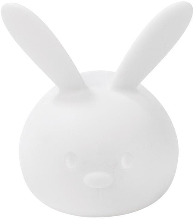 Nattou svetielko nočné silikónové so senzorom plaču Lapidou zajačik