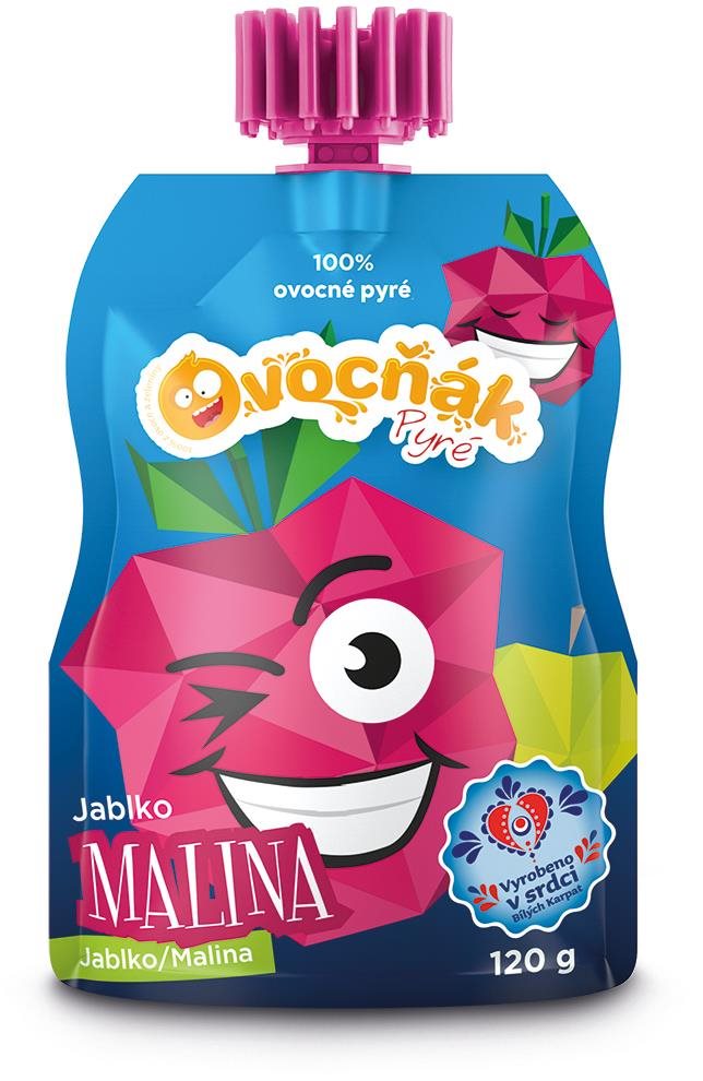 Ovocňák pyré jablko-malina 120 g