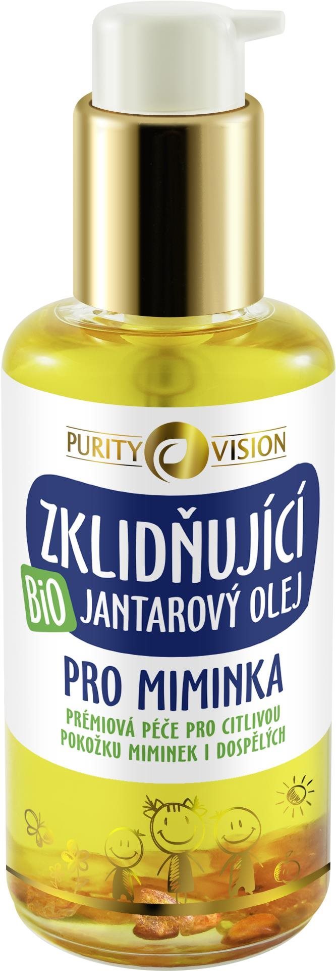 PURITY VISION Bio upokojujúci jantárový olej pre bábätká 95 ml