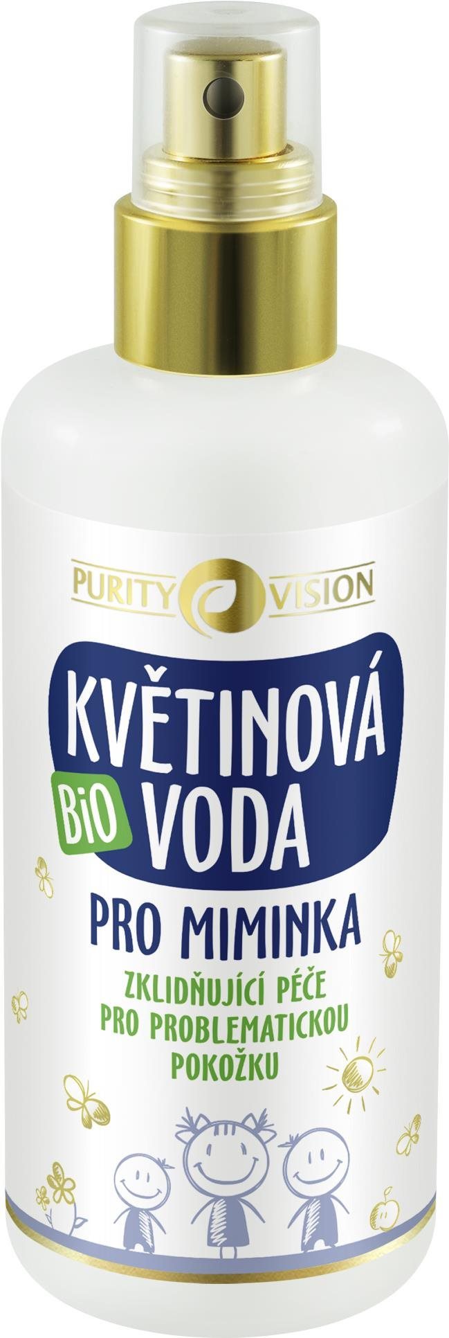 PURITY VISION Bio Kvetinová voda pre bábätká – sprej 200 ml