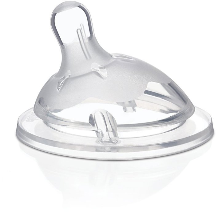 Chicco Natural Feeling silikón, pomalý prietok 1 ks, 0 m+