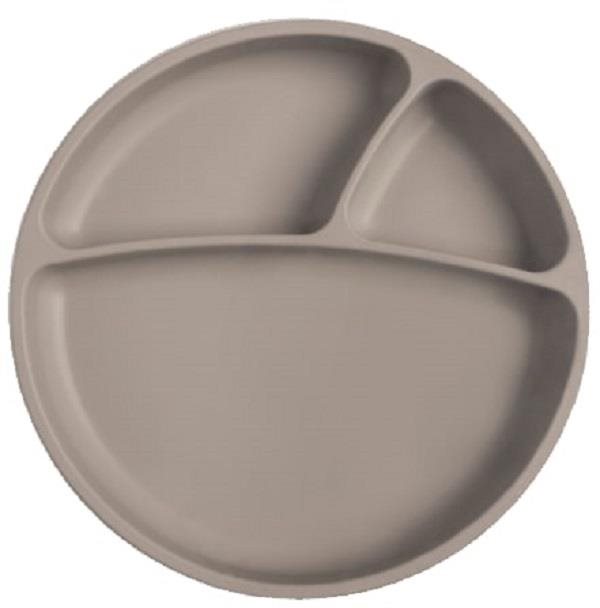 MINIKOIOI Delený silikónový s prísavkou – Grey