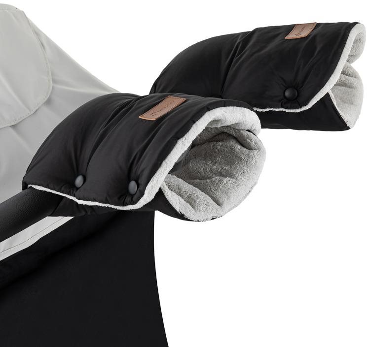PETITE&MARS rukávnik/rukavice Jasie na kočík Ink Black