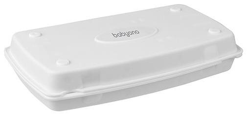 BabyOno odkvapkávač na dojčenské fľaše skladací svetlosivý