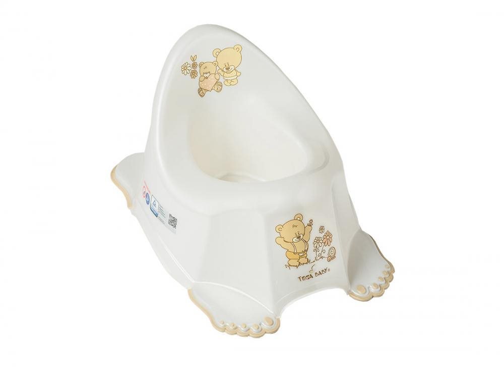 TEGA BABY Teddy, biela perleť