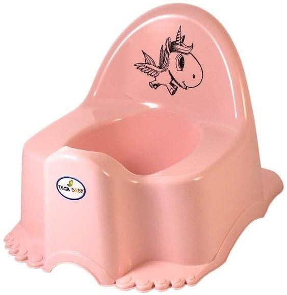 TEGA BABY ECO s melódiou, jednorožec – ružový