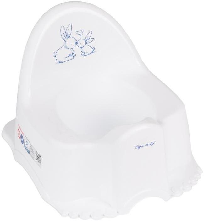 TEGA BABY ECO zajac s melódiou – biely