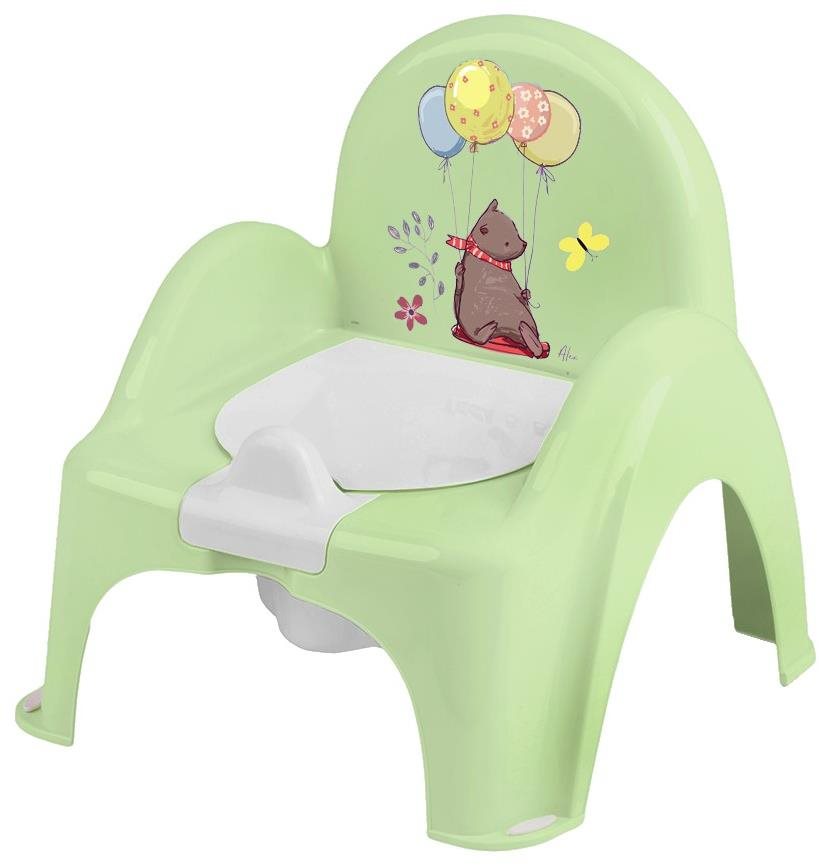 TEGA BABY nočník s melódiou Lesná rozprávka, zelený