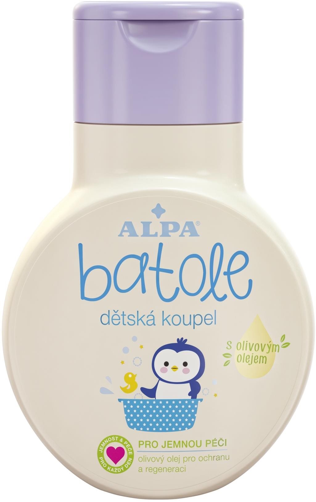 ALPA Batole detský kúpeľ s olivovým olejom 200 ml