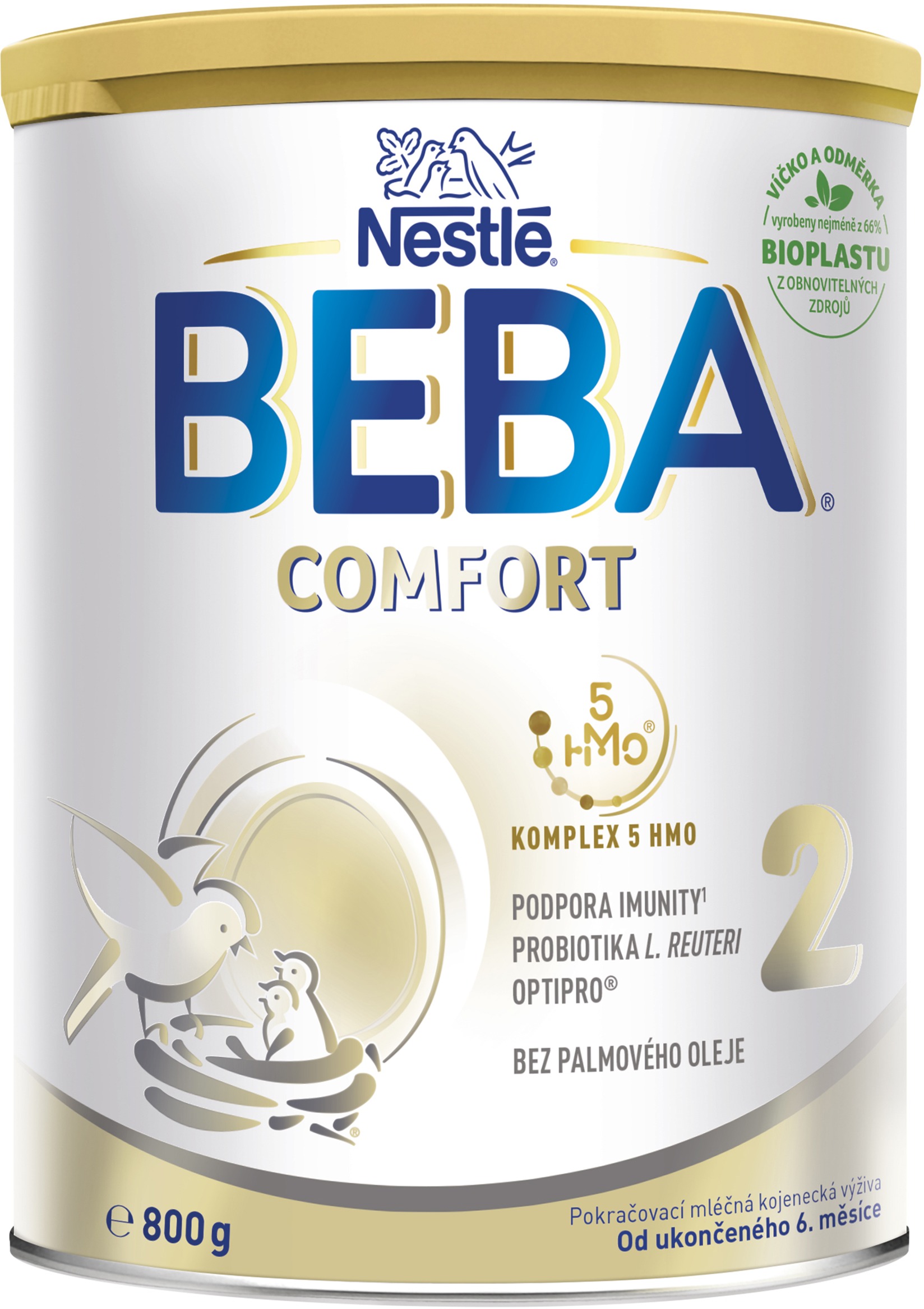 BEBA COMFORT 2, 5 HMO, následné dojčenské mlieko, 800 g