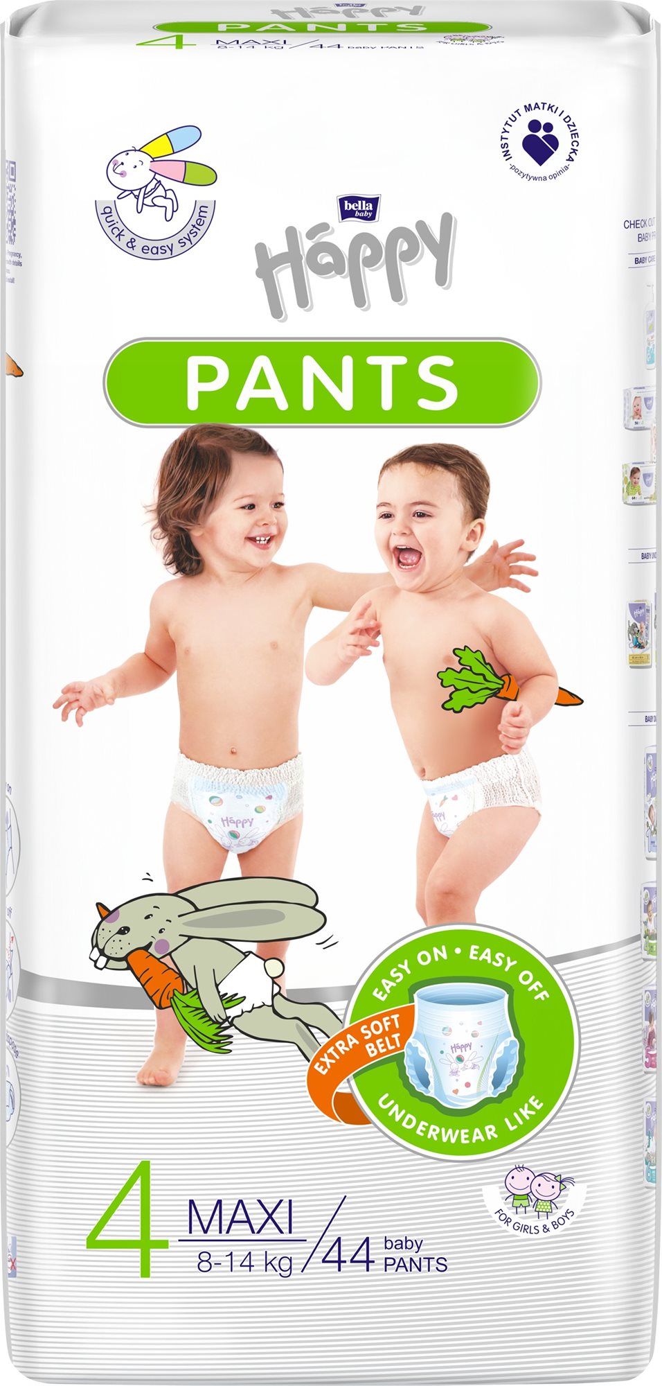 Bella Baby Happy Pants Maxi veľ. 4 (44 ks)