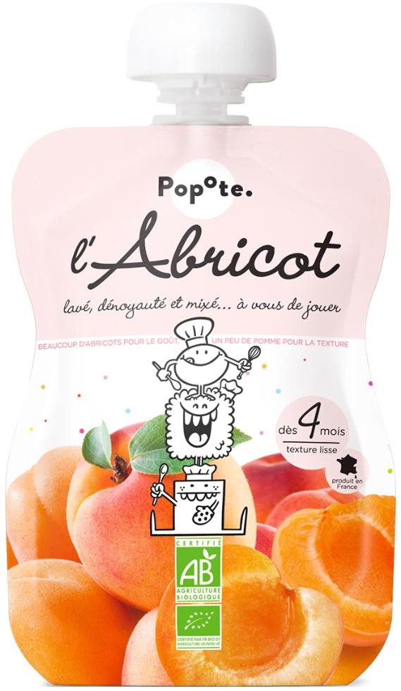 POPOTE BIO marhuľa 120 g