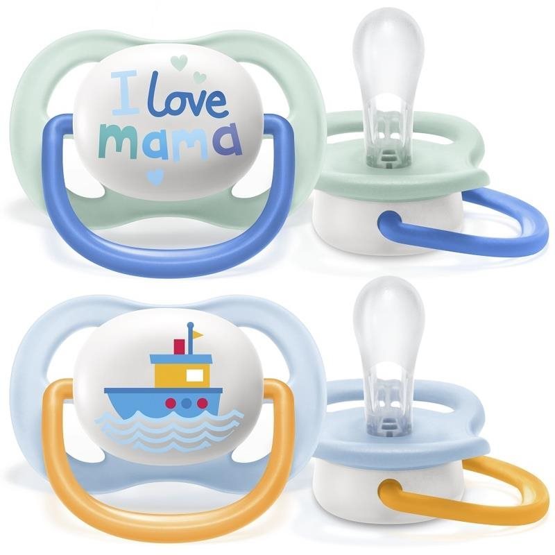 Philips AVENT Ultra air Text 0 – 6 mes. chlapec, 2 ks
