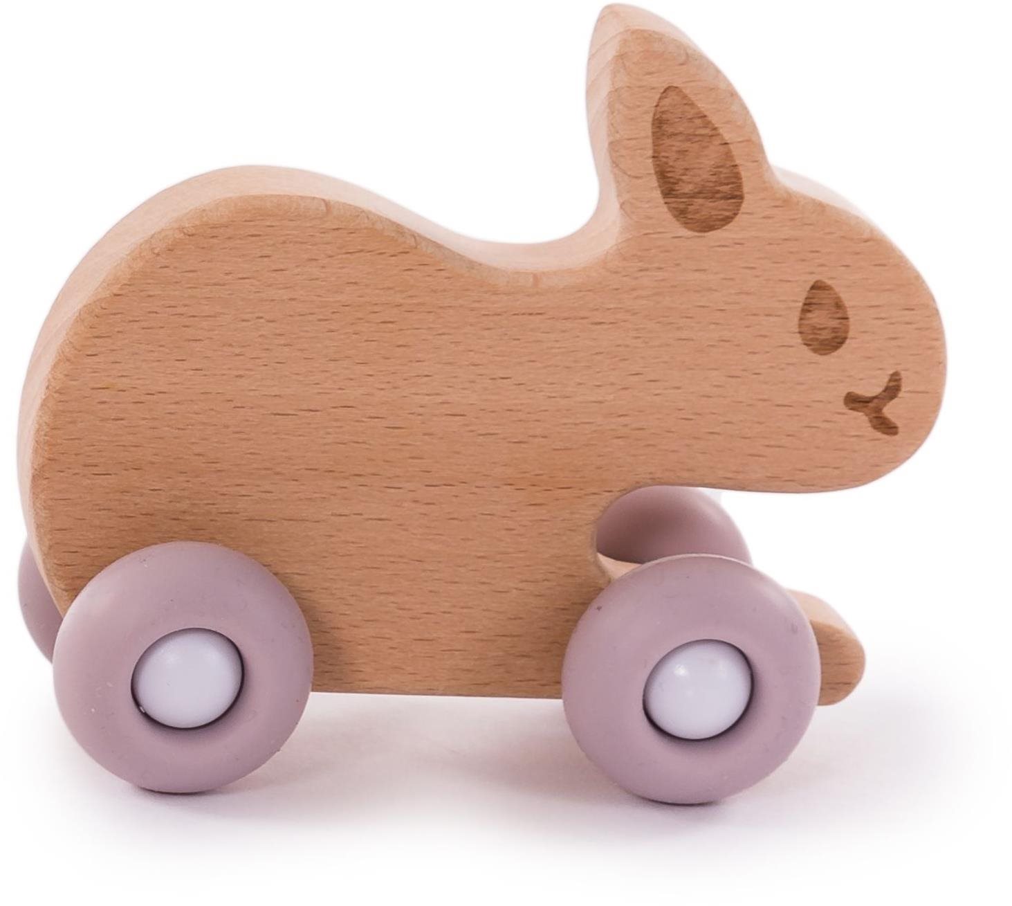 Bo Jungle B-Woody Rabbit Pastel Pink