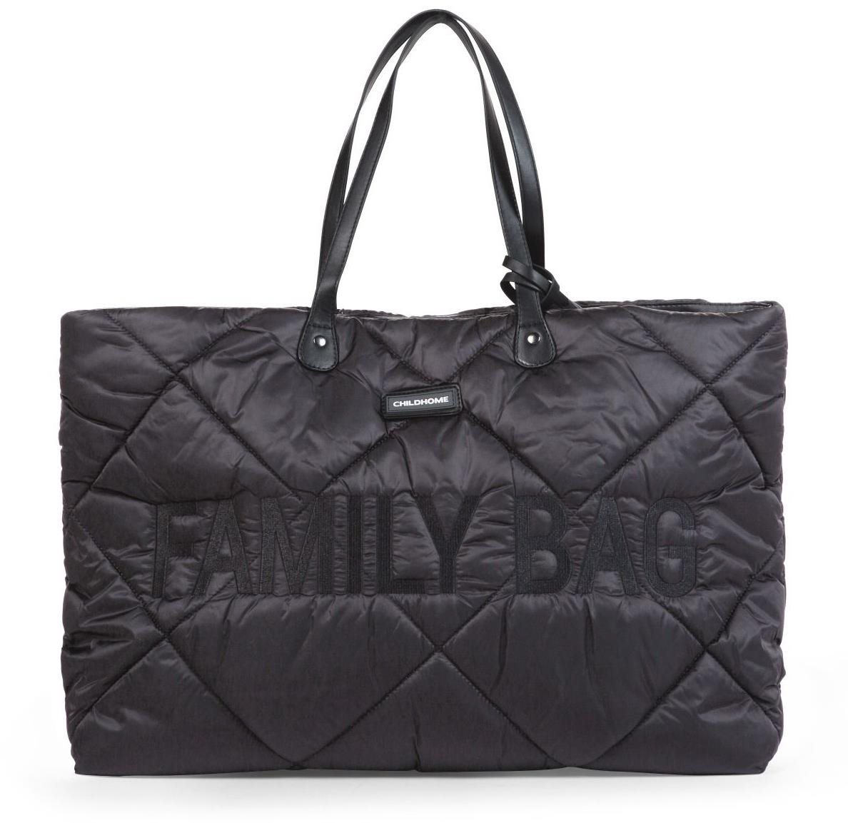CHILDHOME Family Bag Puffered Black